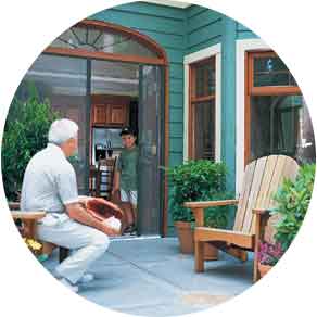 retractable-window-screens Screens that are there when you need them and gone when you don