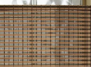 Custom wood shades in a physical therapist office.